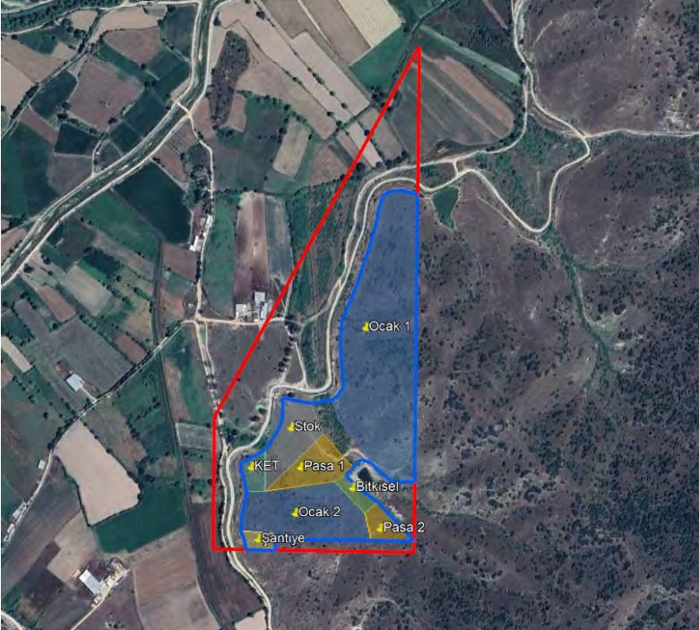 Aydın, Karpuzlu, Ömerli Mahallesinde yapılması planlanan Kırma Eleme Tesisi Kapasite Artışı ve Maden Ocağı Projesi İçin ÇED Olumlu kararı verildi